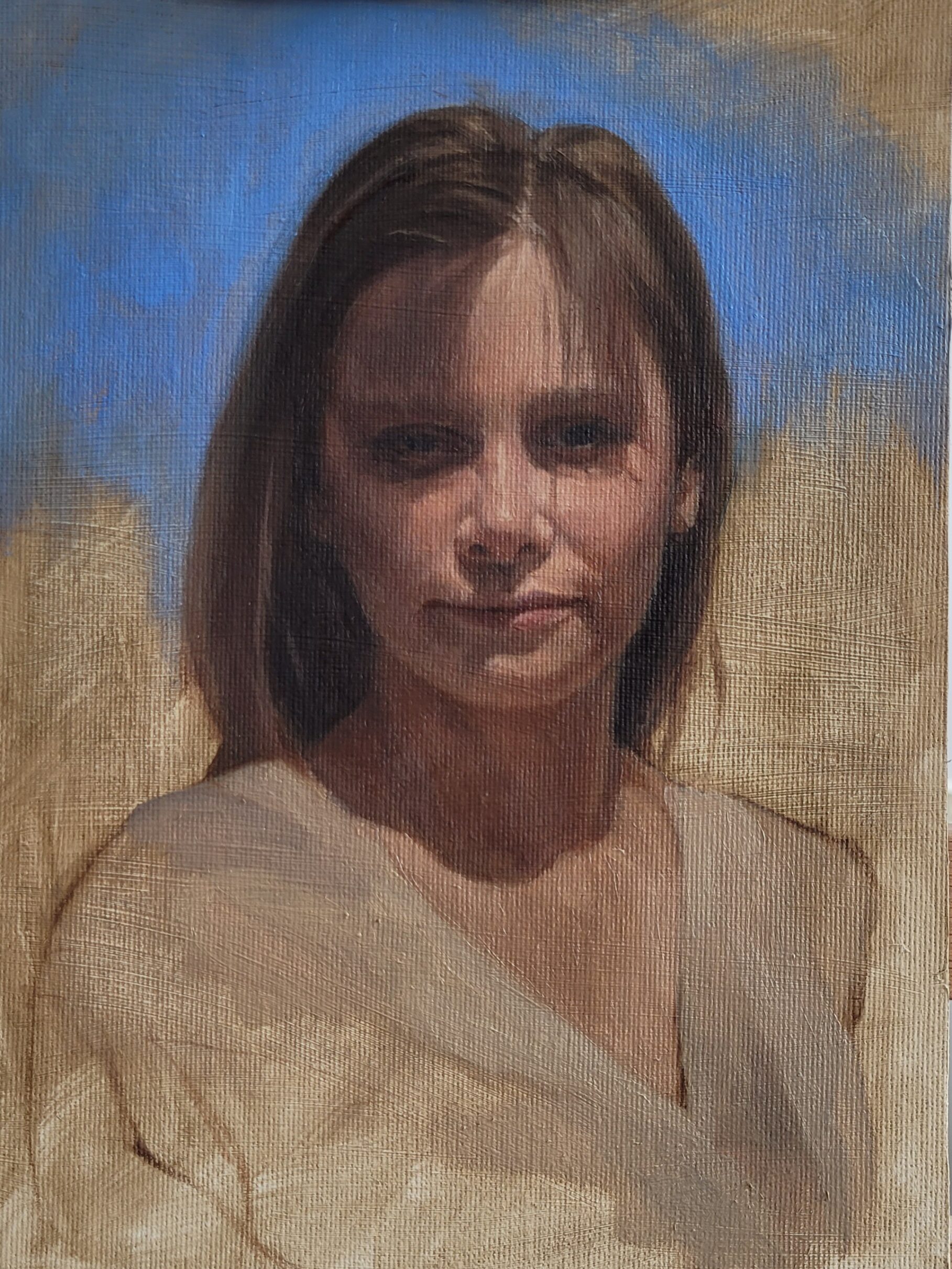 adabojanowskaciszaspojrzenia21x30olej900zl